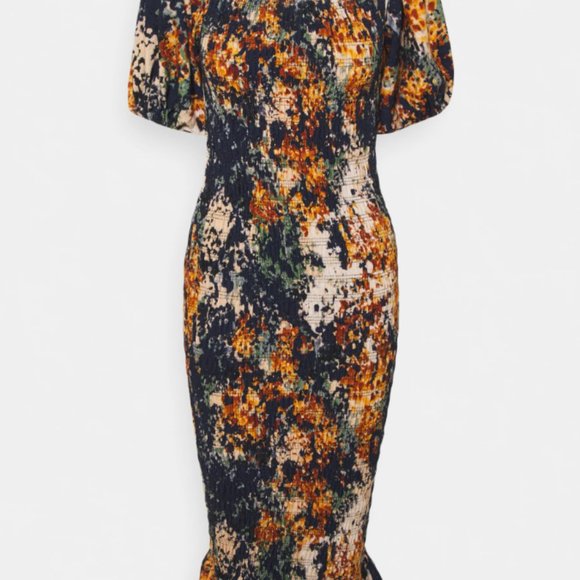 Never Fully Dressed - Navy Bloom JOJO dress - Picture 5 of 7